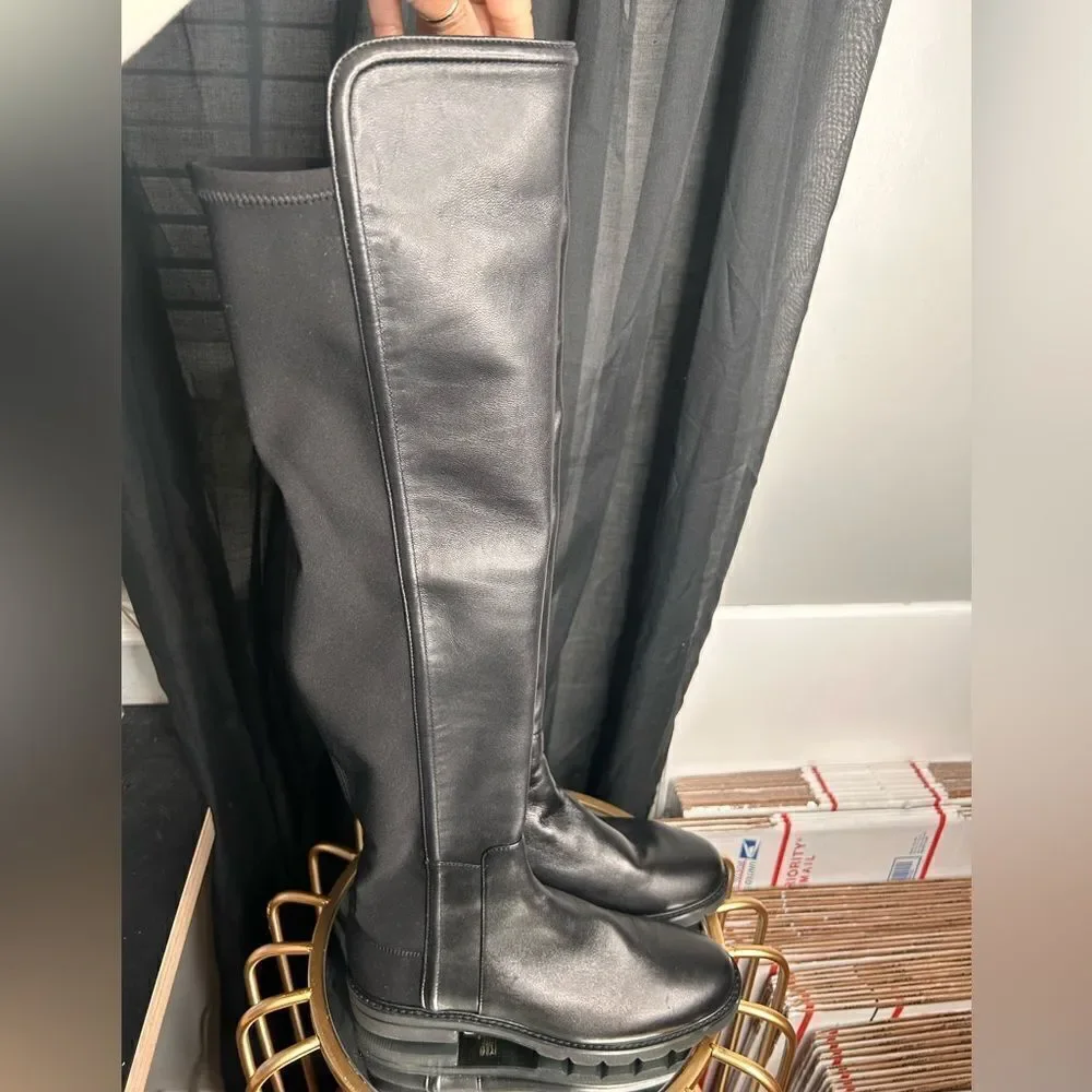 Stuart Weitzman City Stitch Over The Knee Boots NEW